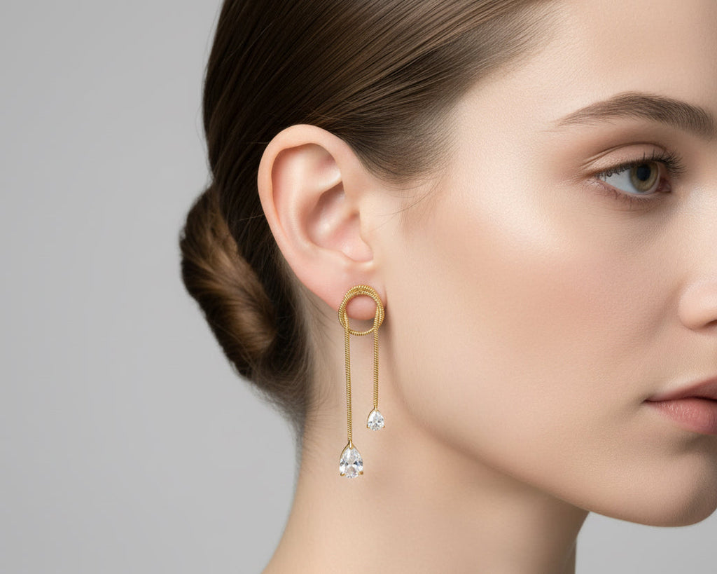 Bella earrings.