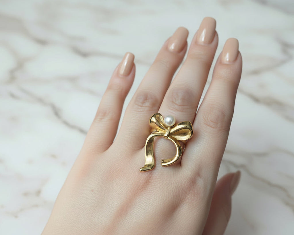 Briella bow ring