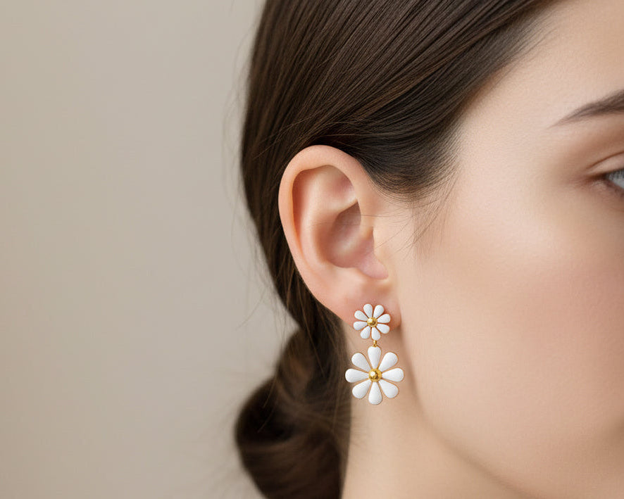 Daisy earrings
