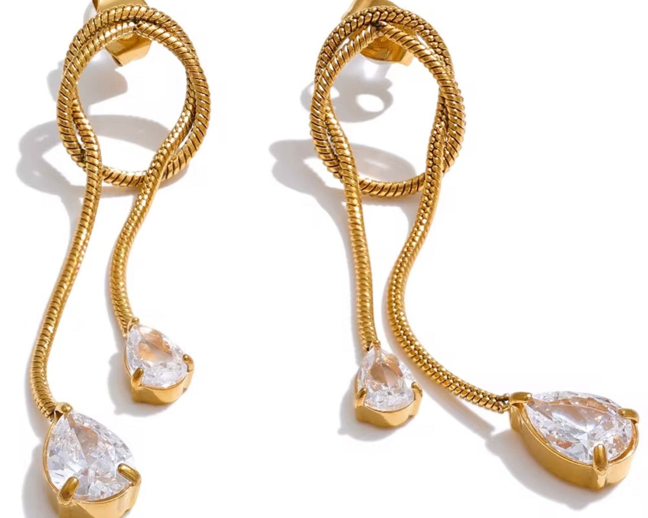 Bella earrings.
