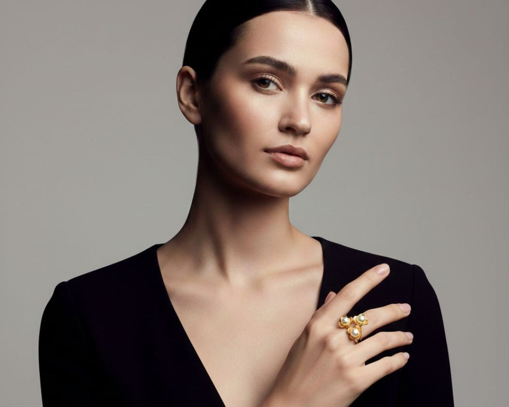 Mabel pearl ring
